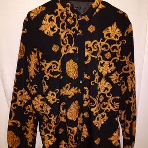 🔥Geometric Slim Fit Dress Shirt🔥